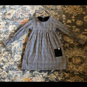 Organic Turtledove London l/s dress *reversible*
